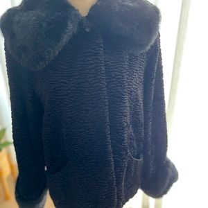 Larry Levine size extra small black jacket